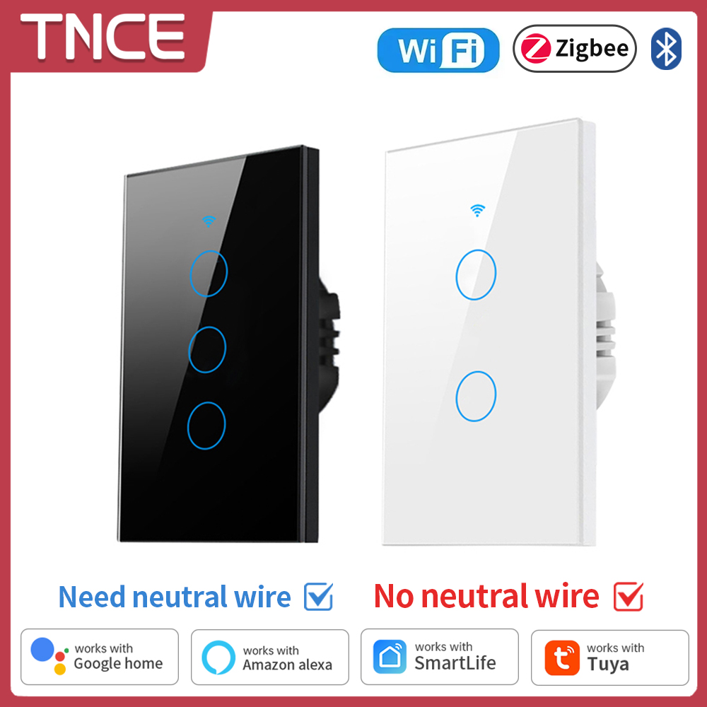 Smart Relay Tuya - TNCE Tuya WiFi/Zigbee Smart Light Switch,