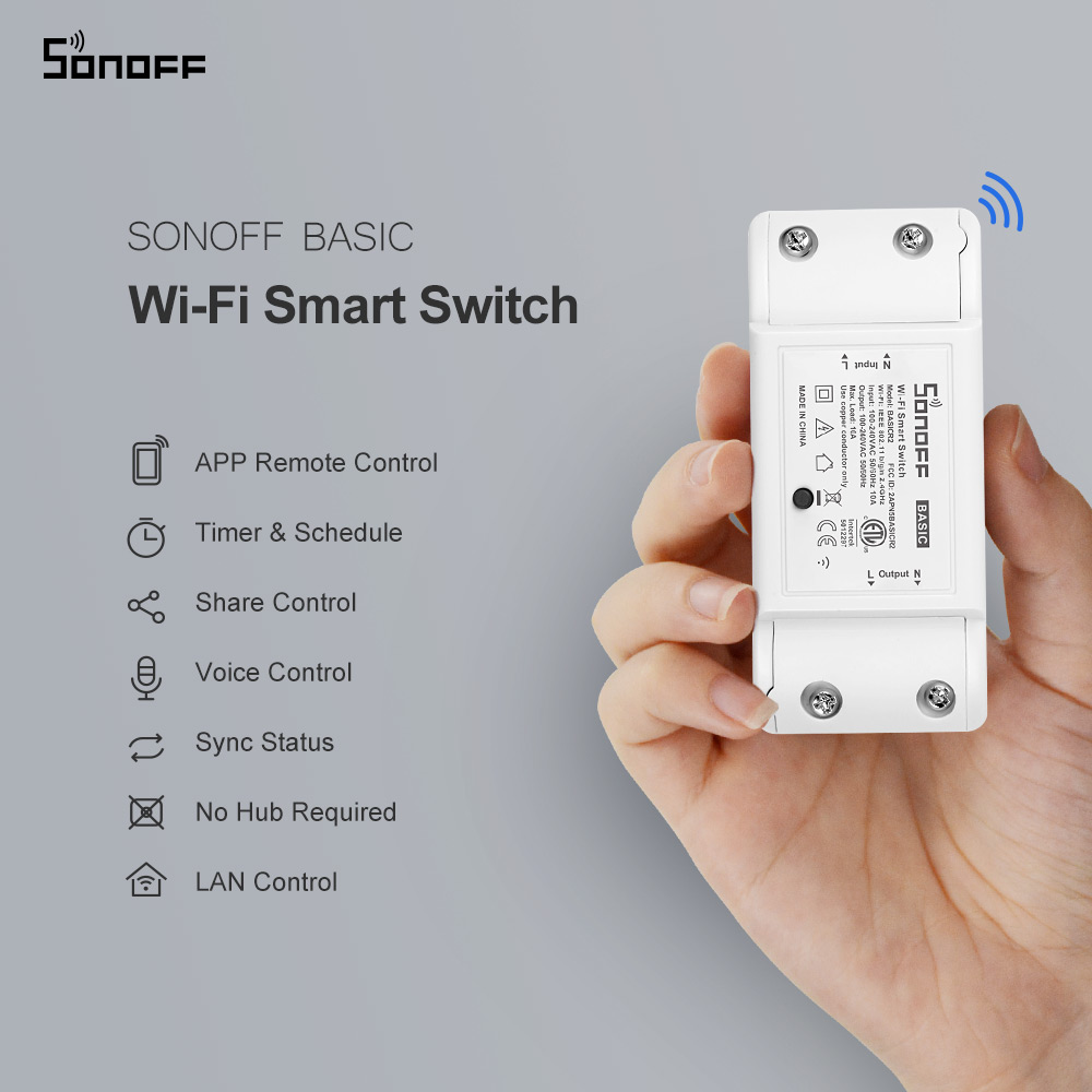 Itead SONOFF Basic R2 Mini DIY - đánh giá và giá Sonoff