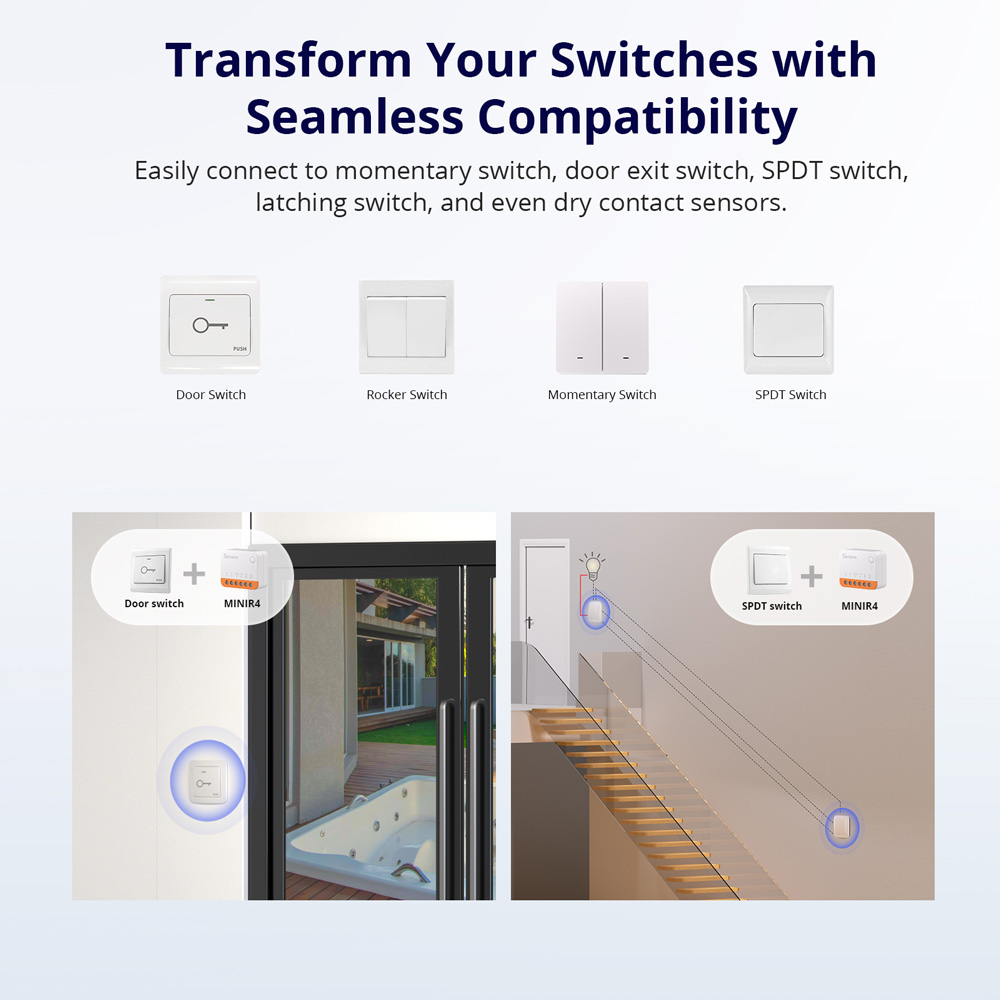 SONOFF MINIR4, công tắc thông  - đánh giá và giá Sonoff Basic