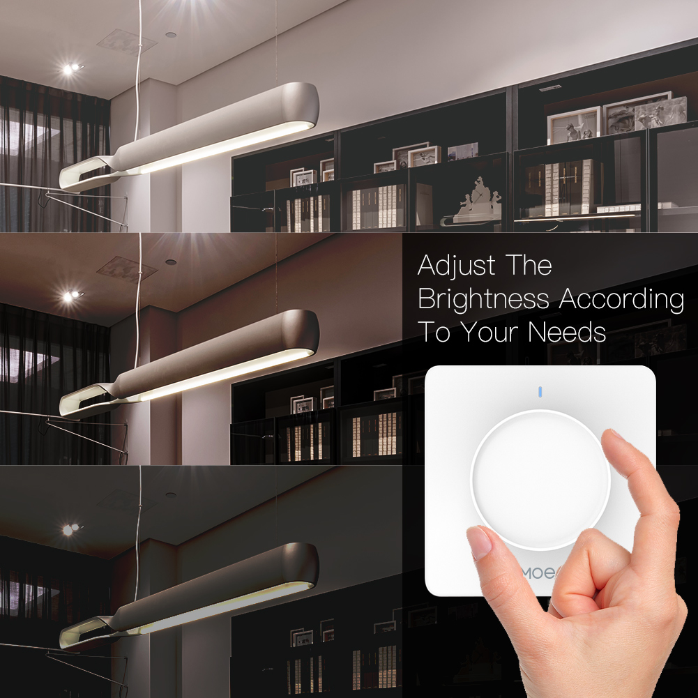 MOES Tuya Zigbee Smart Rotary  - đánh giá và giá Smart Relay Tuya