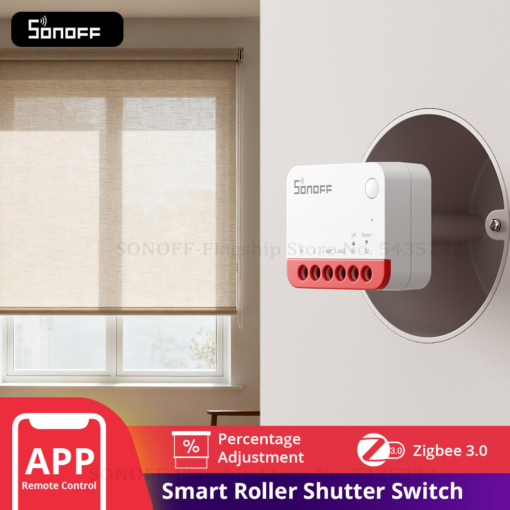 SONOFF MINI-ZBRBS Công tắc rèm - đánh giá và giá Sonoff