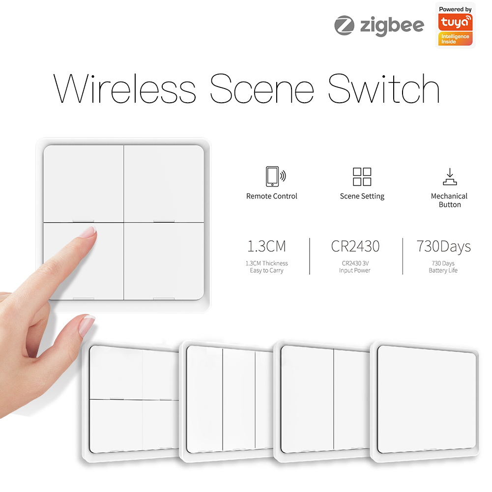 MOES 4 Gang Tuya Zigbee2MQTT W - đánh giá và giá Sonoff Basic
