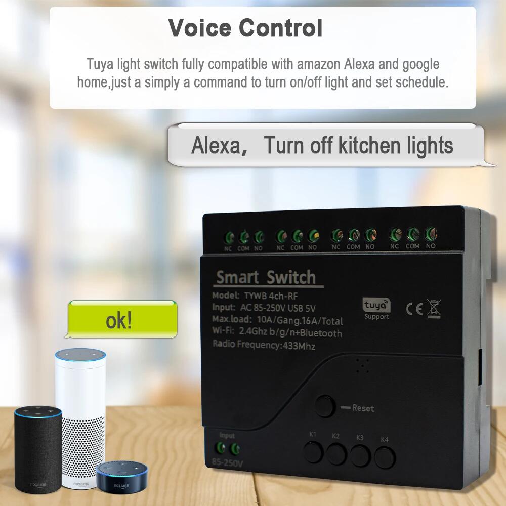 Tuya AC 85-250V 4 Channel Wifi - đánh giá và giá Sonoff Mini R4