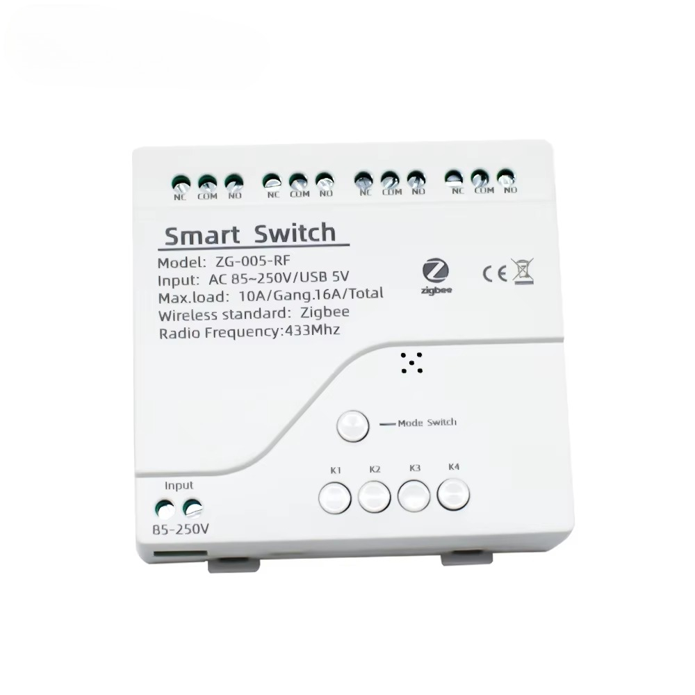 Tuya 4CH Zigbee Switch Relay M - đánh giá và giá Tuya Smart