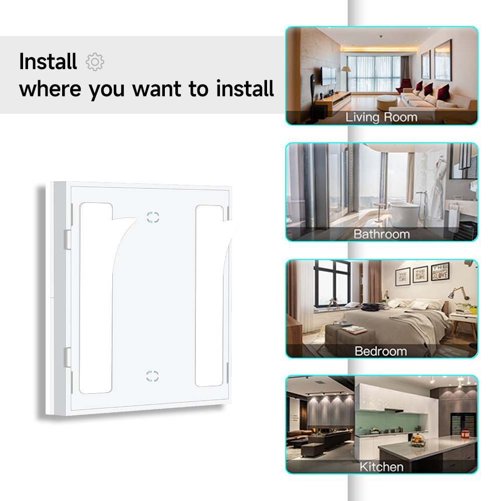 Tuya ZigBee 3.0 Smart Scene Sw - đánh giá và giá Tuya 4 Channel